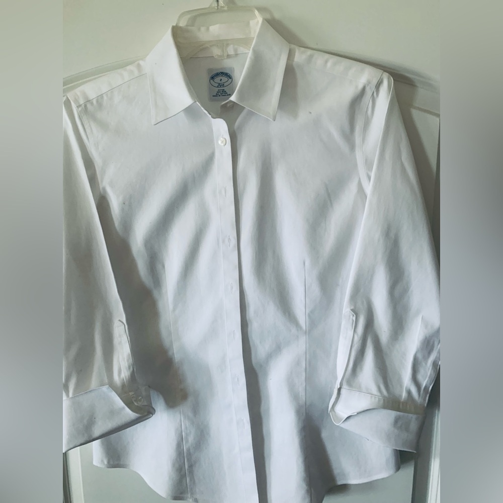 Brooks Brothers Classic White Dress Shirt
